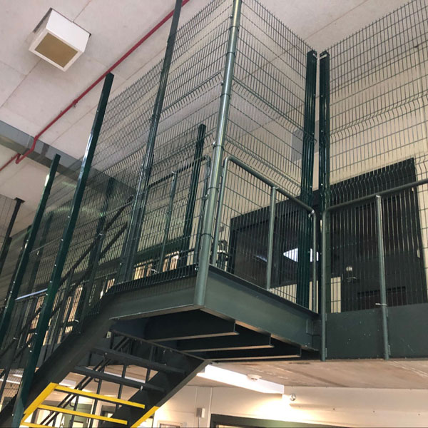 Welded Mesh Fence In Prison