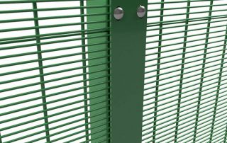 358 Mesh fence with flat bar